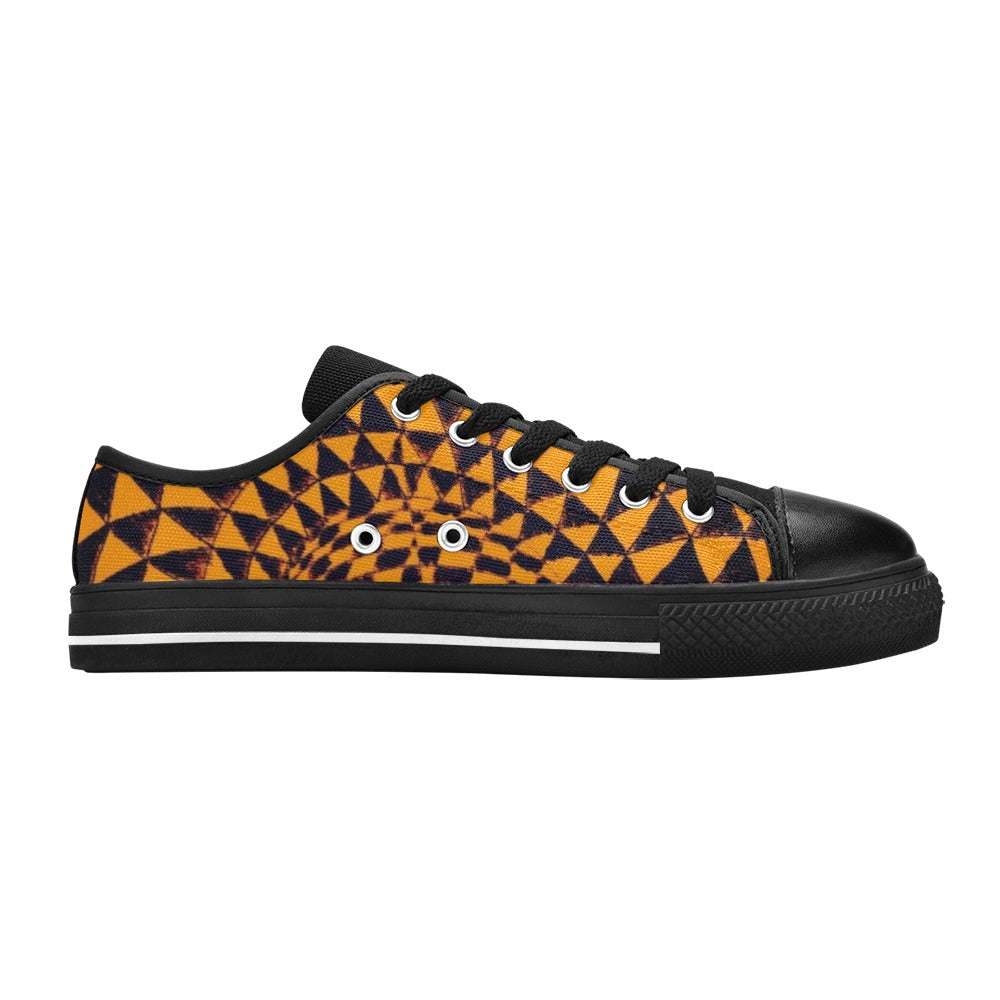 Clinohumite New Sizes Aquila Canvas Men's Shoes (Model 018)