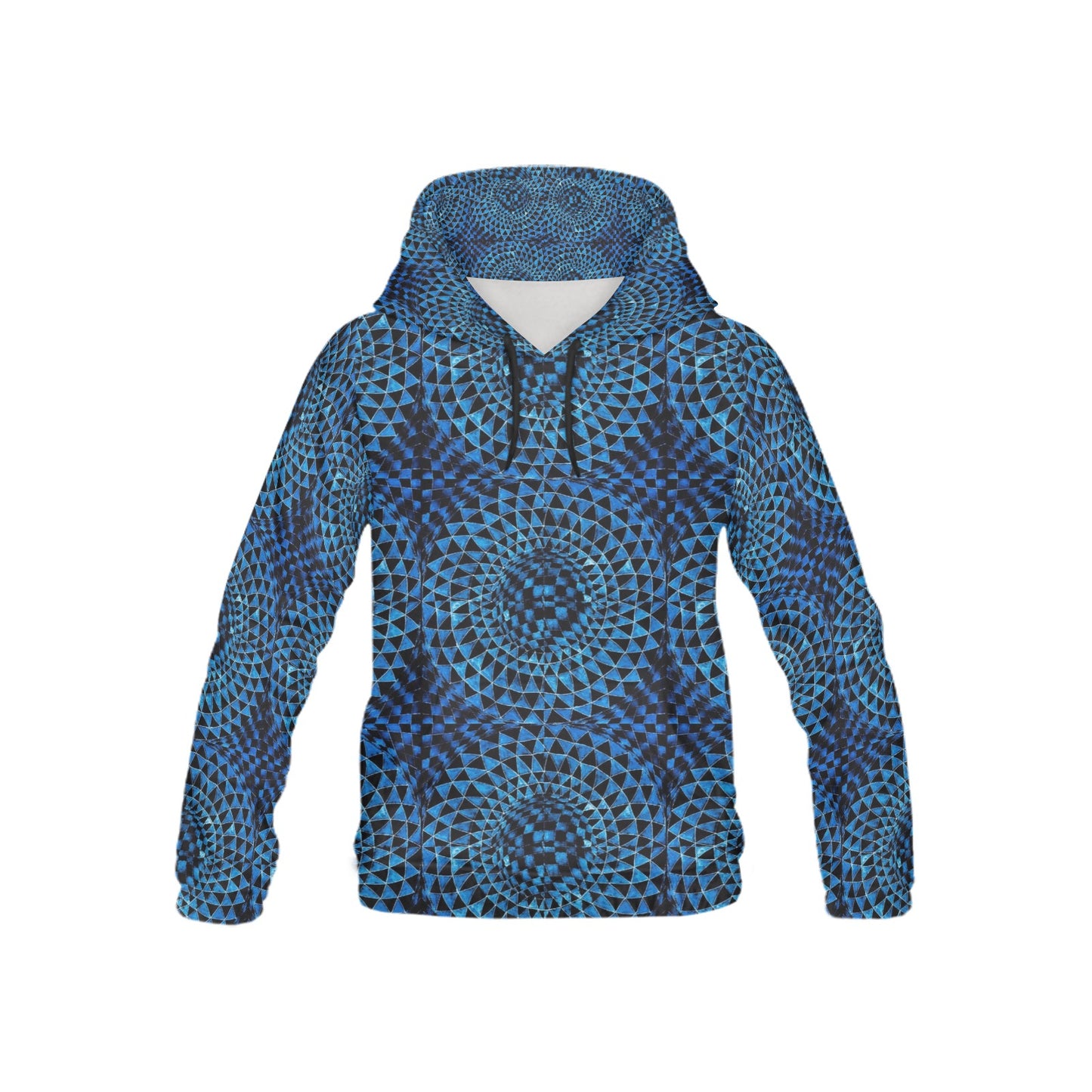 Lapis Lazuli Youth All Over Print Hoodie (USA Size) (Model H13)