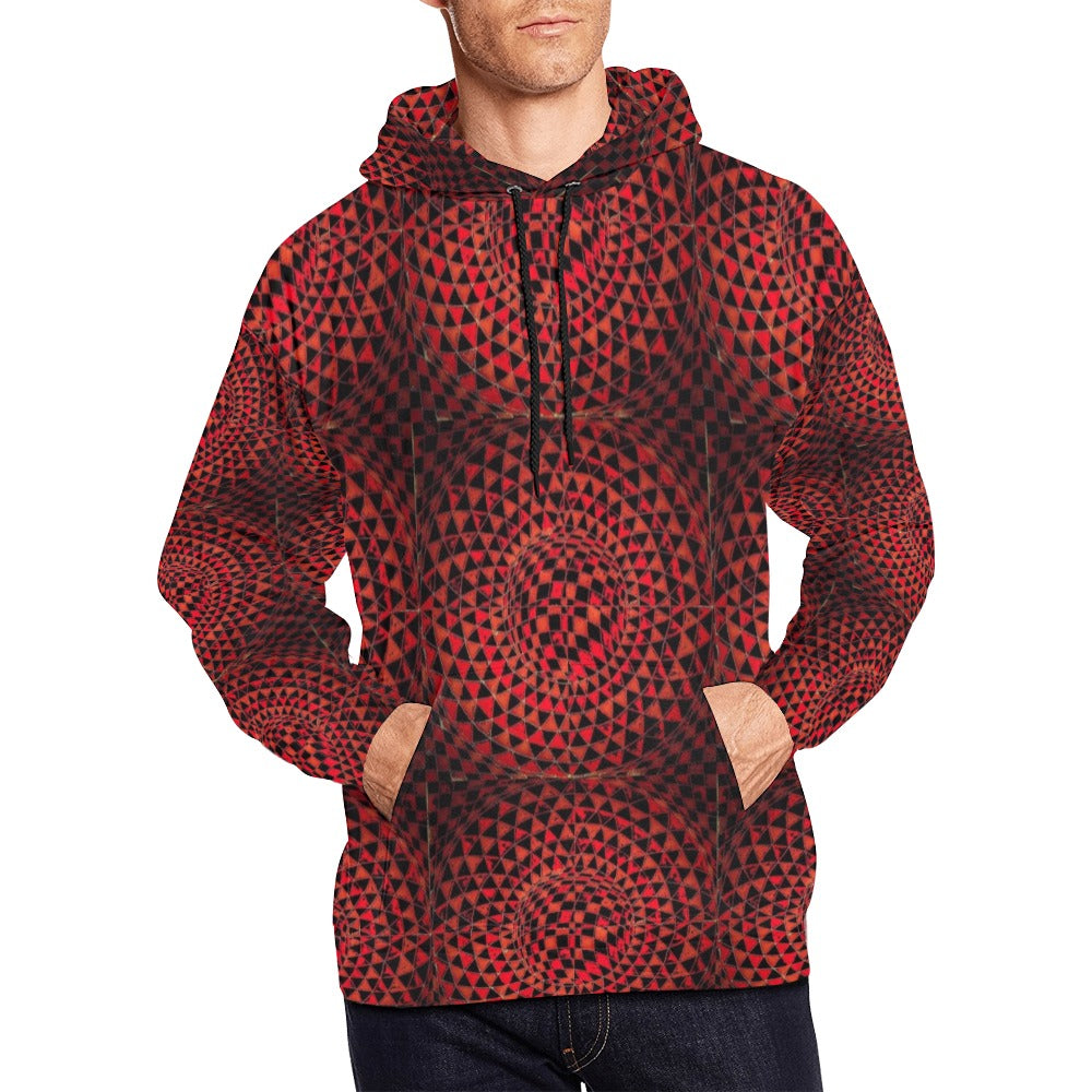 Sardonyx Men's All Over Print Hoodie (USA Size) (Model H13)