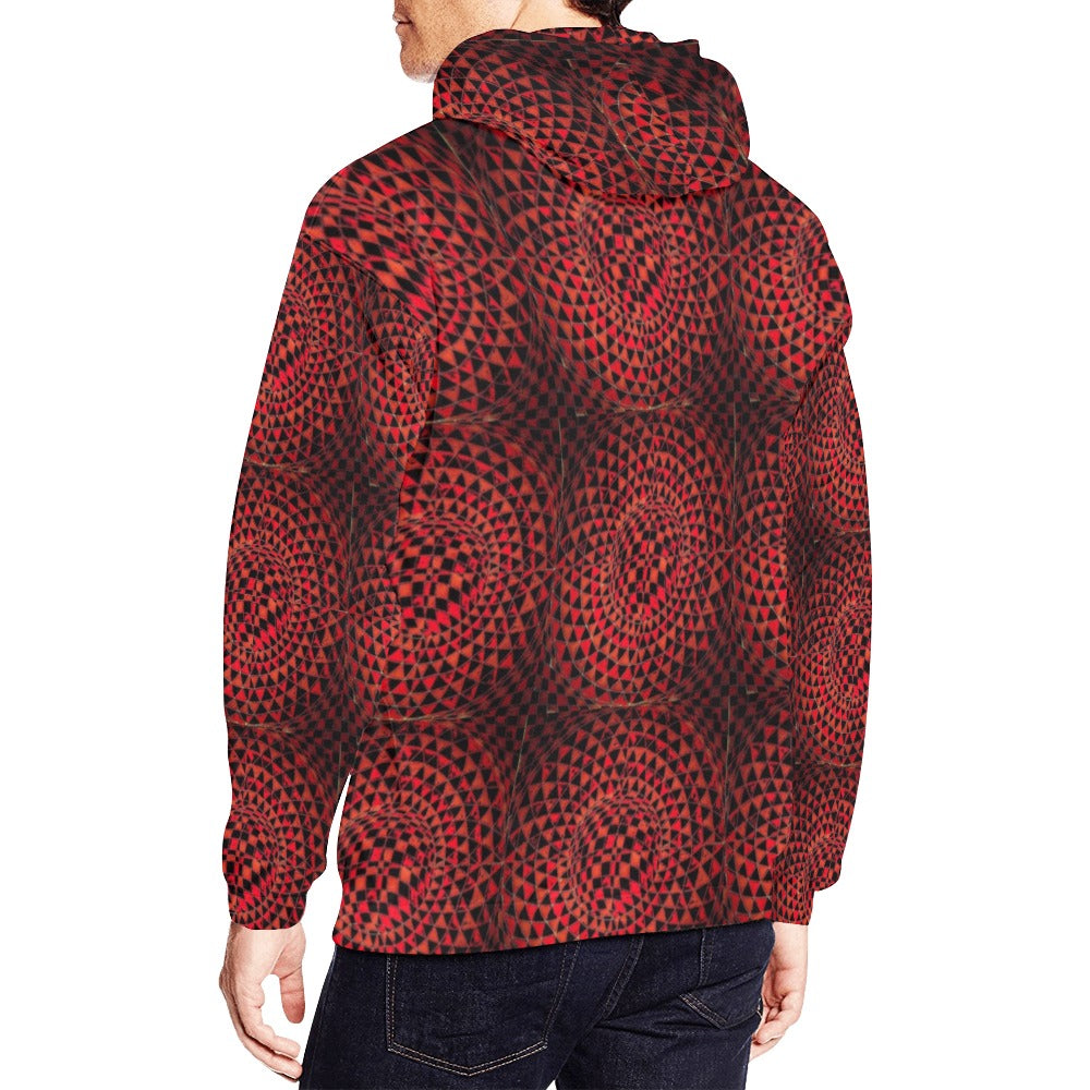 Sardonyx Men's All Over Print Hoodie (USA Size) (Model H13)