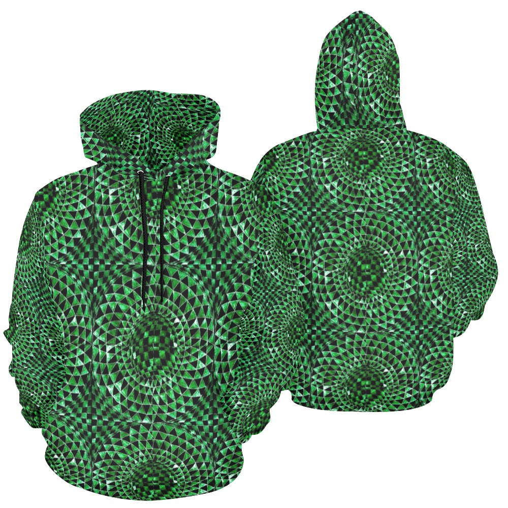 Jade Men's All Over Print Hoodie (USA Size) (Model H13)
