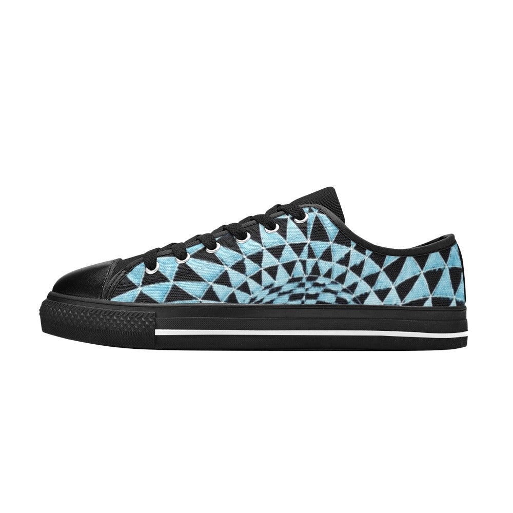 Celestine Aquila Canvas Women's Shoes (Model 018)
