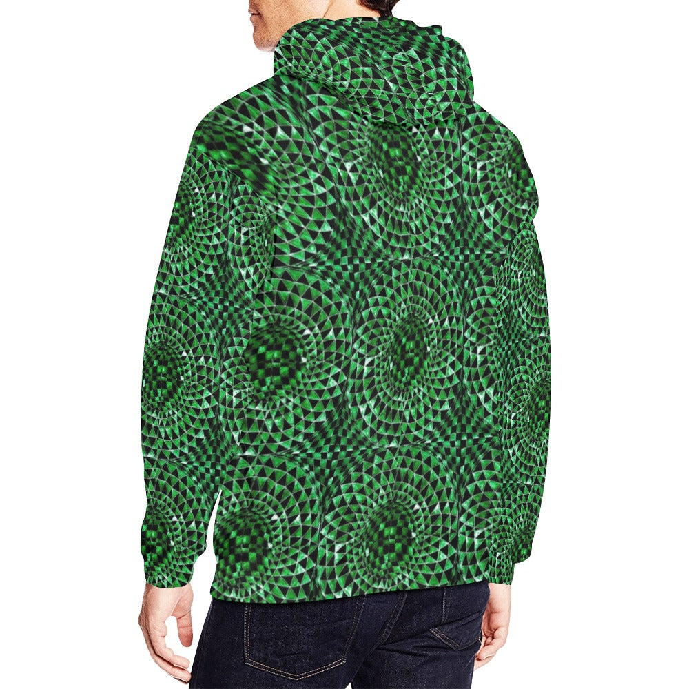 Jade Men's All Over Print Hoodie (USA Size) (Model H13)