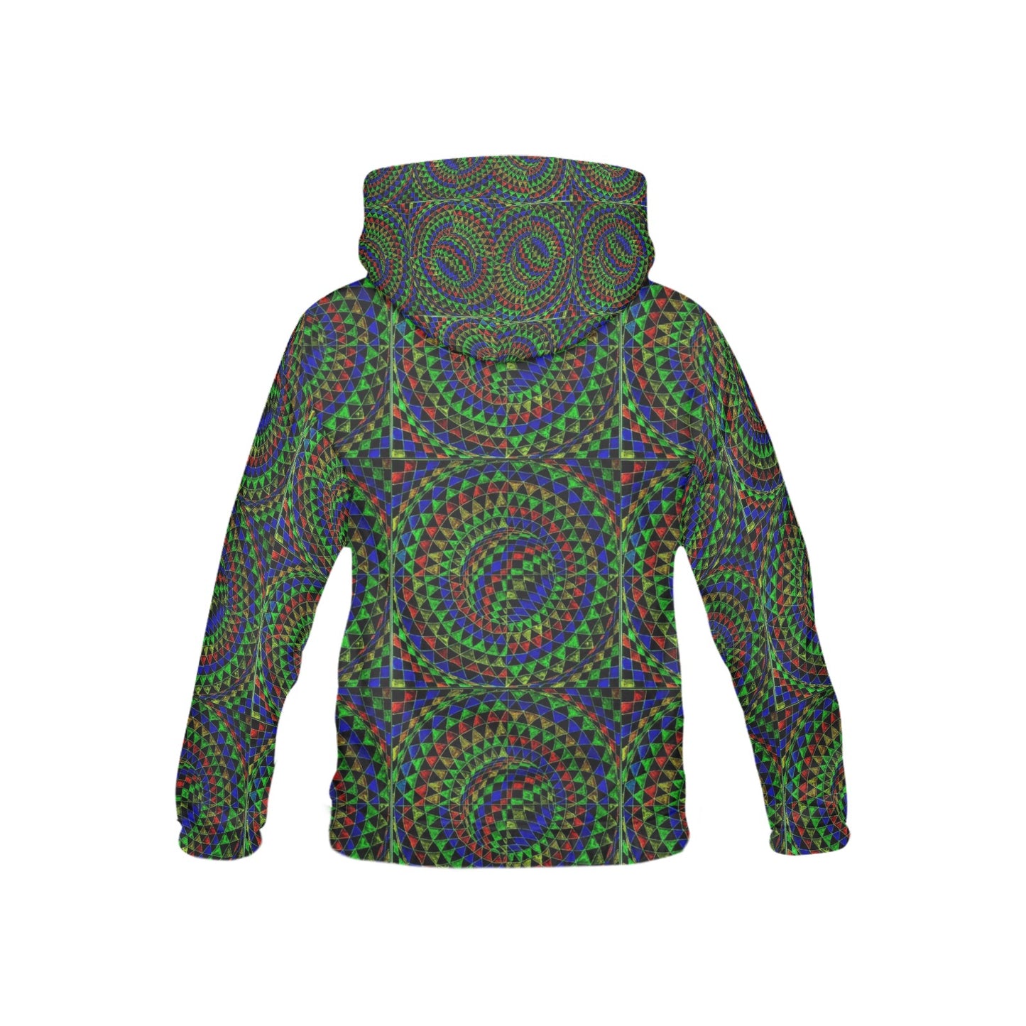 Black Opal Youth All Over Print Hoodie (USA Size) (Model H13)