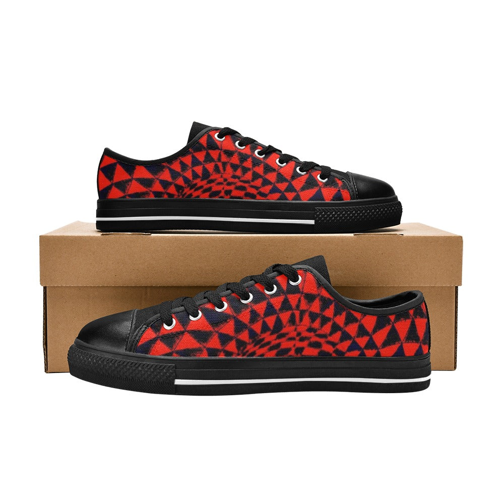 Ruby Aquila Canvas Kid's Shoes (Big Kid) (Model 018)