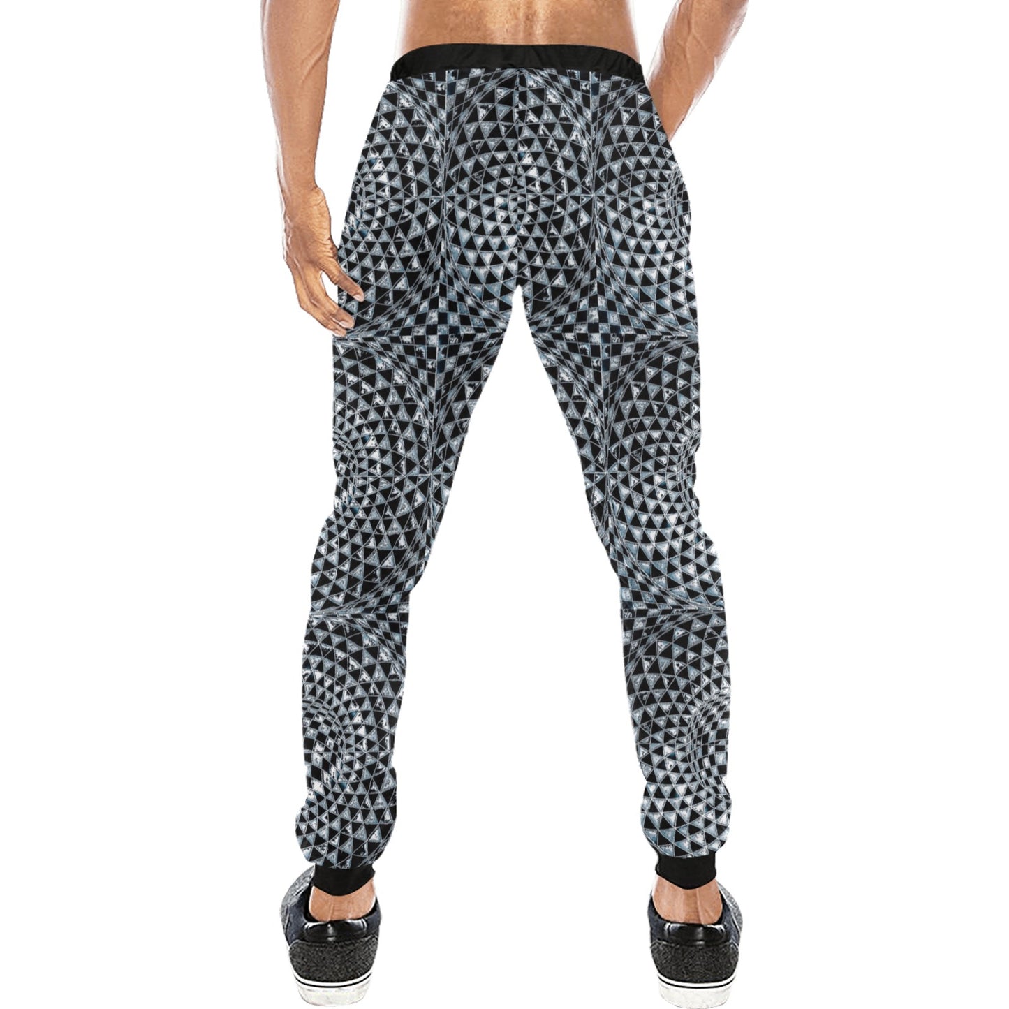 Snowflake Obsidian Casual Baggy Slacks (Model L11)