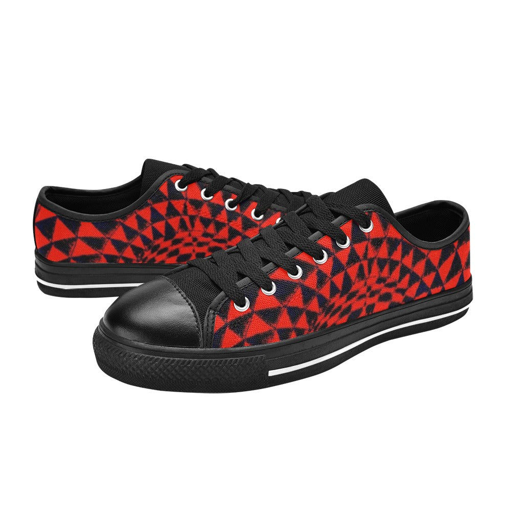 Ruby Aquila Canvas Kid's Shoes (Big Kid) (Model 018)