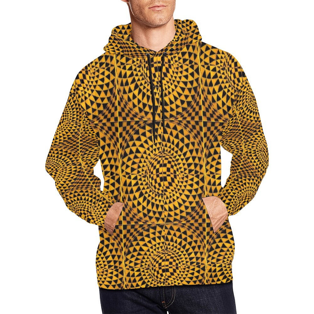 Citrine Men's All Over Print Hoodie (USA Size) (Model H13)