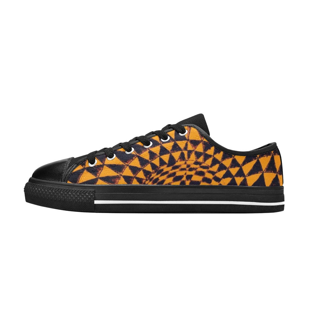Clinohumite New Sizes Aquila Canvas Men's Shoes (Model 018)