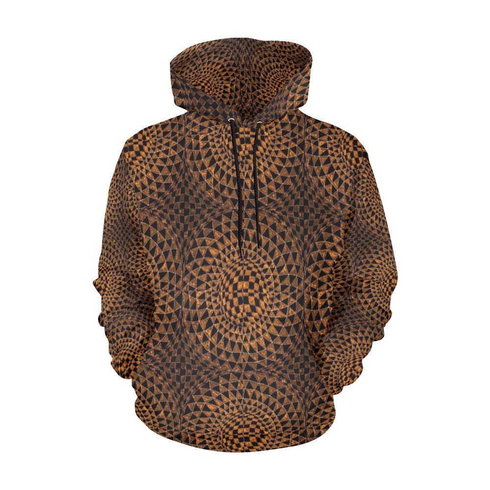 Tiger Iron Men's All Over Print Hoodie (USA Size) (Model H13)