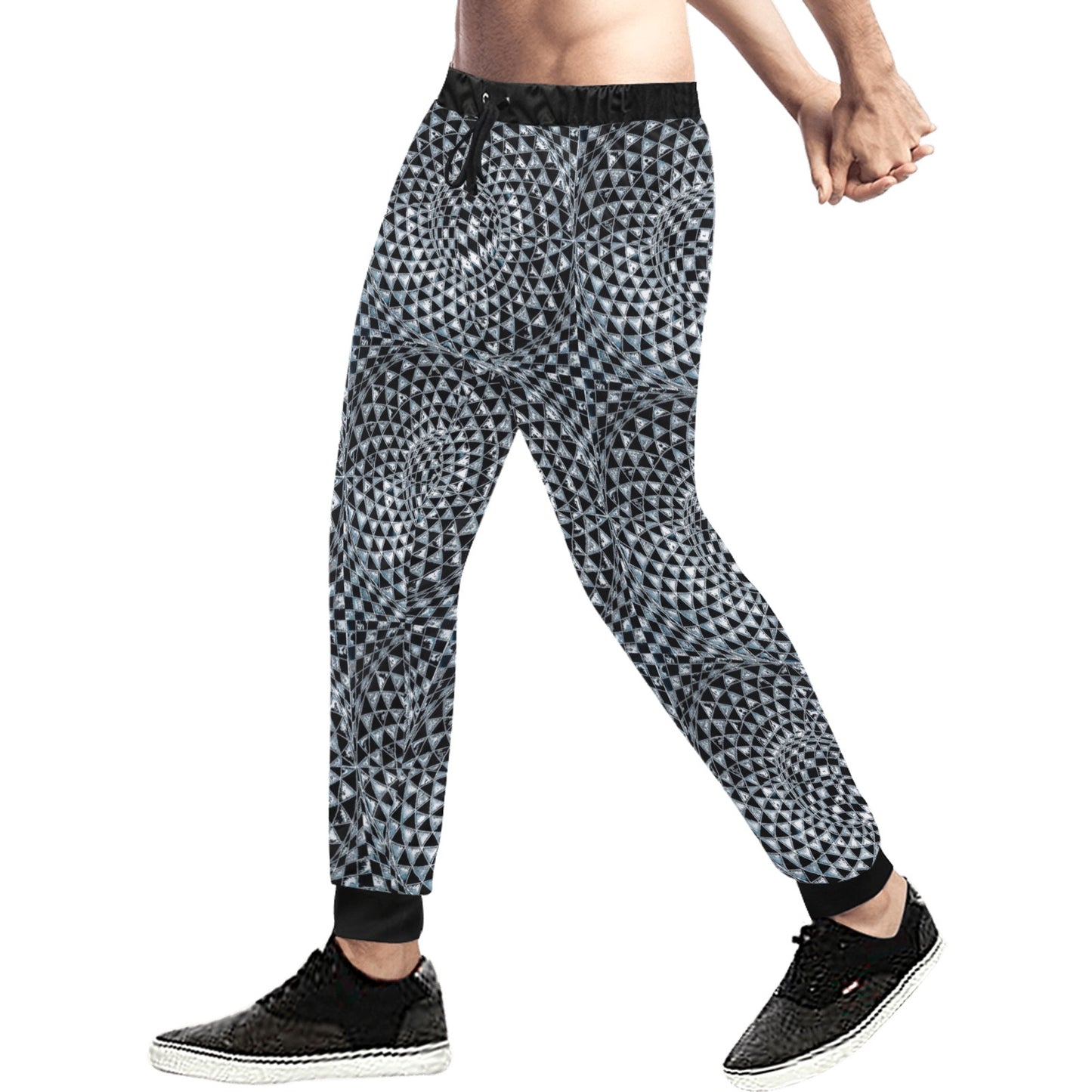 Snowflake Obsidian Casual Baggy Slacks (Model L11)