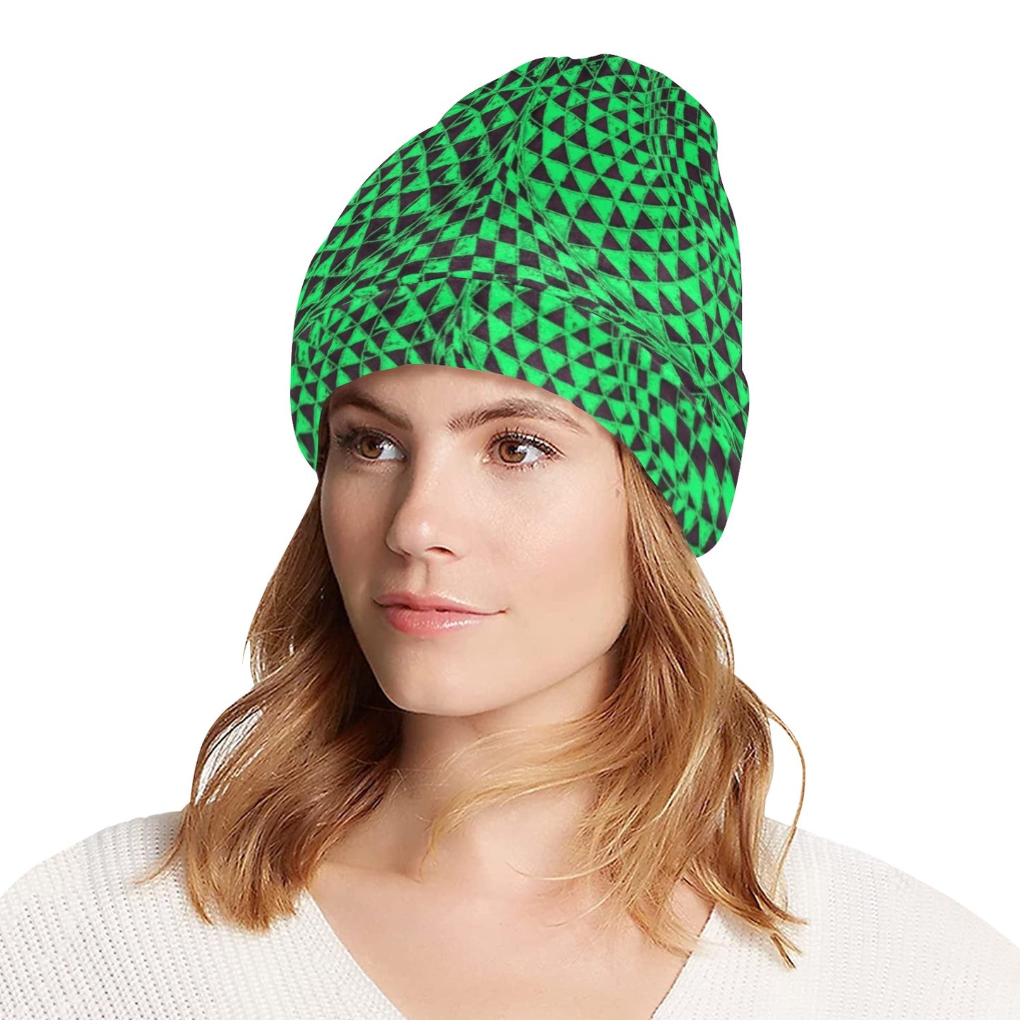 Luminous All Over Print Beanie for Adults