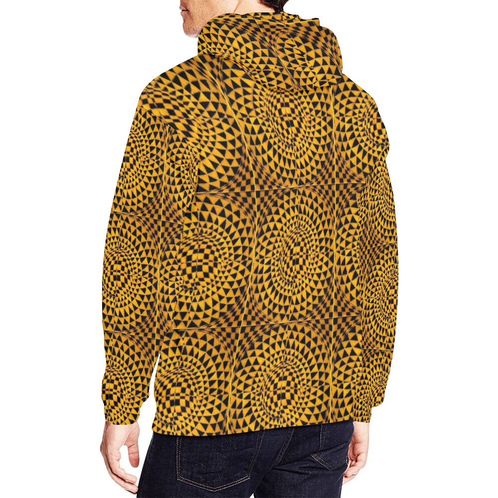 Citrine Men's All Over Print Hoodie (USA Size) (Model H13)