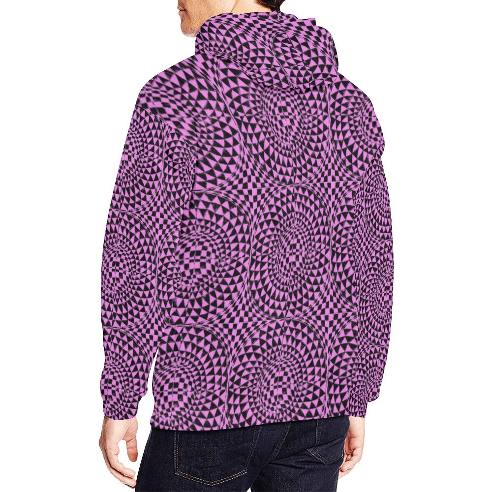 Amethyst Men's All Over Print Hoodie (USA Size) (Model H13)