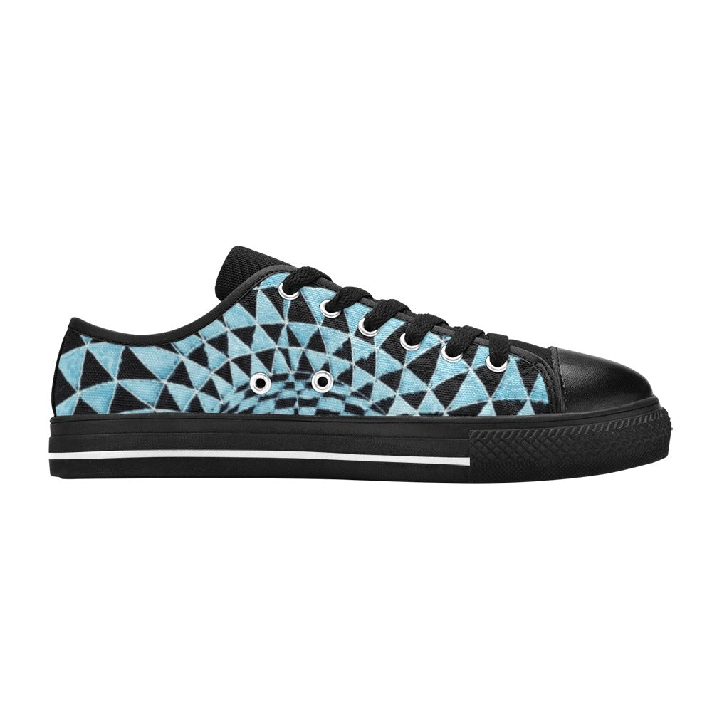 Celestine Aquila Canvas Women's Shoes (Model 018)